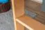 Lit mezzanine 140 x 190 cm "Easy Premium Line" K23/n, hêtre massif verni naturel, divisible