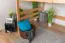 Lit mezzanine 140 x 190 cm "Easy Premium Line" K23/n, hêtre massif verni naturel, divisible