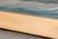 Lit mezzanine 140 x 190 cm "Easy Premium Line" K23/n, hêtre massif verni naturel, divisible