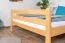 Lit mezzanine 160 x 200 cm pour adultes "Easy Premium Line" K23/n, en hêtre massif verni naturel, divisible
