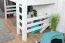 Lit mezzanine "Easy Premium Line" K23/n, hêtre massif laqué blanc, divisible - Surface de couchage : 120 x 190 cm