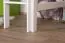 Lit mezzanine blanc avec toboggan 120 x 200 cm | Bois massif hêtre | Transformable en lit simple | Easy Premium Line K31/n