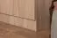 Armoire à portes battantes / armoire Sidonia 05, couleur : brun chêne - 200 x 82 x 53 cm (h x l x p)