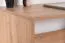 Bureau ado Sallingsund 08 | 76 x 120 x 51 cm | Chêne / Blanc / Anthracite | 1 porte, 1 tiroir, 2 niches