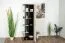 Armoire pour chambre ado Aalst 05 | Design chêne, crème et noir | 190 x 60 x 40 cm