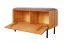 Banc avec espace de rangement / Armoire à chaussures Kumeu 58 bois de hêtre massif huilé - Dimensions : 52 x 97 x 36 cm (H x L x P)