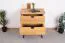 Table de chevet Rolleston 05 chêne massif huilé - Dimensions : 57 x 50 x 41 cm (H x L x P)
