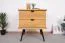 Table de chevet Rolleston 05 chêne massif huilé - Dimensions : 57 x 50 x 41 cm (H x L x P)
