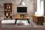 Table basse Masterton 25 en chêne sauvage massif huilé | 60 x 80 x 49 cm | Design haut de gamme