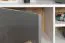 Meuble TV bas Hohgant 06 | Blanc & Gris brillant | 55 x 180 x 42 cm | Design moderne et spacieux