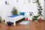 Lit pour enfant 90 x 200 cm | Bois massif: Hêtre | Laqué Blanc Abbildung