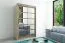 150 cm de large Armoire avec 5 casiers et 2 portes | Couleur: Chêne Sonoma Abbildung