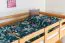 Bois massif Lit mezzanine pour enfants | Dimension du matelas: 120 x 190 cm | Laqué Naturel | convertible en lit simple | Qualité premium | incl. sommier à lattes Abbildung