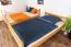 Bois massif Lit superposé pour enfants et adolescents | Dimension du matelas: 120 x 190 cm | Laqué Naturel | convertible en 2 lits simples | Qualité premium | Incl. Sommier à lattes déroulable Abbildung