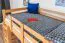 Bois massif Lit mezzanine pour enfants | Dimension du matelas: 120 x 190 cm | Laqué Naturel | convertible en lit simple | Qualité premium | incl. sommier à lattes Abbildung