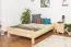 Cadre de lit pour enfants / Lit pour enfant 140 x 200 cm | Bois massif: Pin | Laqué Naturel | incl. sommier à lattes Abbildung
