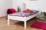 Cadre de lit pour enfants / Lit pour enfant 80 x 200 cm | Bois massif: Pin | Laqué Blanc Abbildung