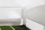 Cadre de lit pour enfants / Lit pour enfant 90 x 190 cm | Bois massif: Hêtre | Laqué Blanc | Qualité particulièrement élevée Abbildung