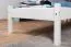 Cadre de lit pour enfants / Lit pour enfant 80 x 200 cm | Bois massif: Pin | Laqué Blanc Abbildung