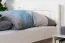 Cadre de lit pour enfants / Lit pour enfant 80 x 200 cm | Bois massif: Pin | Laqué Blanc Abbildung