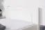 Cadre de lit pour enfants / Lit pour enfant 80 x 200 cm | Bois massif: Pin | Laqué Blanc Abbildung
