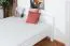 Blances Enfant-Lit mezzanine 160 x 200 cm | Bois massif: Hêtre | Laqué Blanc | convertible en lit simple | Qualité premium | incl. sommier à lattes Abbildung