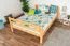 Lit mezzanine pour enfant 140 x 200 cm | Bois massif: Hêtre | Laqué Naturel | convertible en lit simple | Qualité premium | incl. sommier à lattes Abbildung