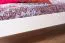 Cadre de lit pour enfants / Lit pour enfant 80 x 200 cm | Bois massif: Pin | Laqué Blanc Abbildung