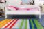 Cadre de lit pour enfants / Lit pour enfant 90 x 190 cm | Bois massif: Hêtre | Laqué Blanc | Qualité particulièrement élevée Abbildung