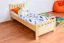 Cadre de lit pour enfants / Lit pour enfant 80 x 200 cm | Bois massif: Pin | Laqué Naturel Abbildung