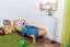 Cadre de lit pour enfants / Lit pour enfant 80 x 200 cm | Bois massif: Pin | Laqué Naturel Abbildung