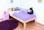 Cadre de lit pour enfants / Lit pour enfant 100 x 200 cm | Bois massif: Pin | Laqué Naturel Abbildung