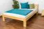 Cadre de lit pour enfants / Lit pour enfant 140 x 200 cm | Bois massif: Pin | Laqué Naturel Abbildung