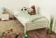 Lit pour enfant 100 x 200 cm | Bois massif: Pin | Laqué Blanc Abbildung