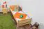 Lit pour enfant 100 x 200 cm | Bois massif: Pin | Laqué Naturel Abbildung