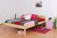 Cadre de lit pour enfants / Lit pour enfant 140 x 200 cm | Bois massif: Pin | Laqué Naturel Abbildung