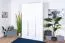 137 cm de large Armoire avec 3 portes | Couleur: Blanc Abbildung