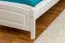 Cadre de lit pour enfants / Lit pour enfant 90 x 200 cm | Bois massif: Pin | Laqué Blanc Abbildung