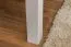 Cadre de lit pour enfants / Lit pour enfant 90 x 200 cm | Bois massif: Pin | Laqué Blanc Abbildung