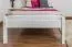Cadre de lit pour enfants / Lit pour enfant 90 x 200 cm | Bois massif: Pin | Laqué Blanc Abbildung