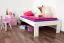 Lit pour enfant 80 x 200 cm | Bois massif: Pin | Laqué Blanc Abbildung