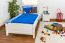 Cadre de lit pour enfants / Lit pour enfant 90 x 200 cm | Bois massif: Pin | Laqué Blanc Abbildung