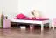 Lit pour enfant 80 x 200 cm | Bois massif: Pin | Laqué Blanc Abbildung