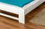 Cadre de lit pour enfants / Lit pour enfant 140 x 200 cm | Bois massif: Hêtre | Laqué Blanc Abbildung