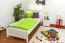 Cadre de lit pour enfants / Lit pour enfant 90 x 200 cm | Bois massif: Pin | Laqué Blanc Abbildung