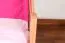 Cadre de lit pour enfants / Lit pour enfant 90 x 200 cm | Bois massif: Hêtre | Laqué Naturel | incl. 2 tiroirs et sommier à lattes | Qualité particulièrement élevée Abbildung