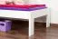 Lit pour enfant 80 x 200 cm | Bois massif: Pin | Laqué Blanc Abbildung