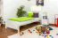 Cadre de lit pour enfants / Lit pour enfant 90 x 200 cm | Bois massif: Pin | Laqué Blanc Abbildung
