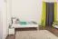 Cadre de lit pour enfants / Lit pour enfant 100 x 200 cm | Bois massif: Pin | Laqué Blanc Abbildung