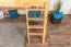 Large Lit mezzanine pour adolescents 160 x 200 cm | Bois massif: Hêtre | Laqué Naturel | convertible en lit simple | Qualité premium | incl. sommier à lattes Abbildung